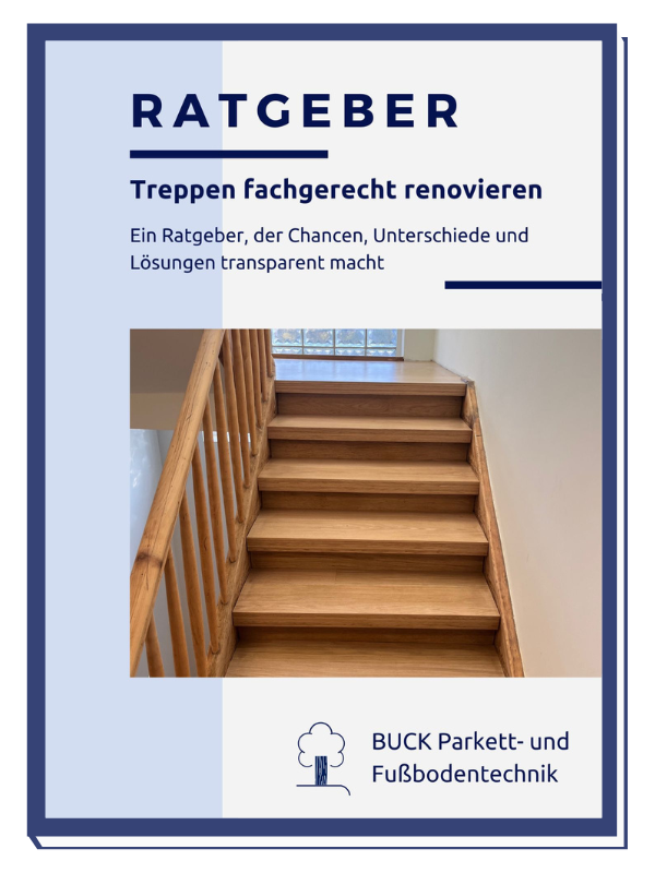 Cover Ratgeber Treppen fachgerecht renovieren